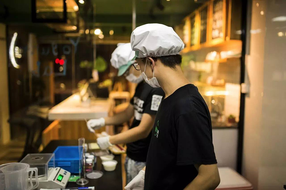 酸奶店點餐臺裝修效果圖